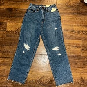 straight leg jeans